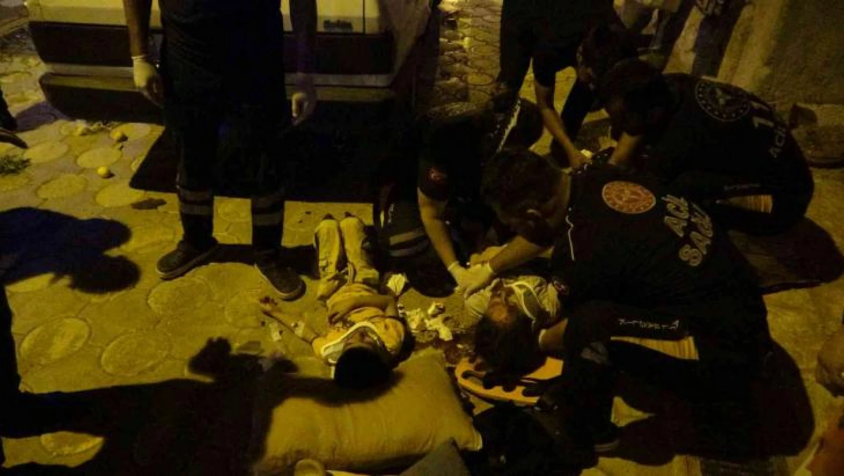 Malatya'da alkollü sürücü kaldırımda yürüyenlerin arasına daldı: 5 yaralı