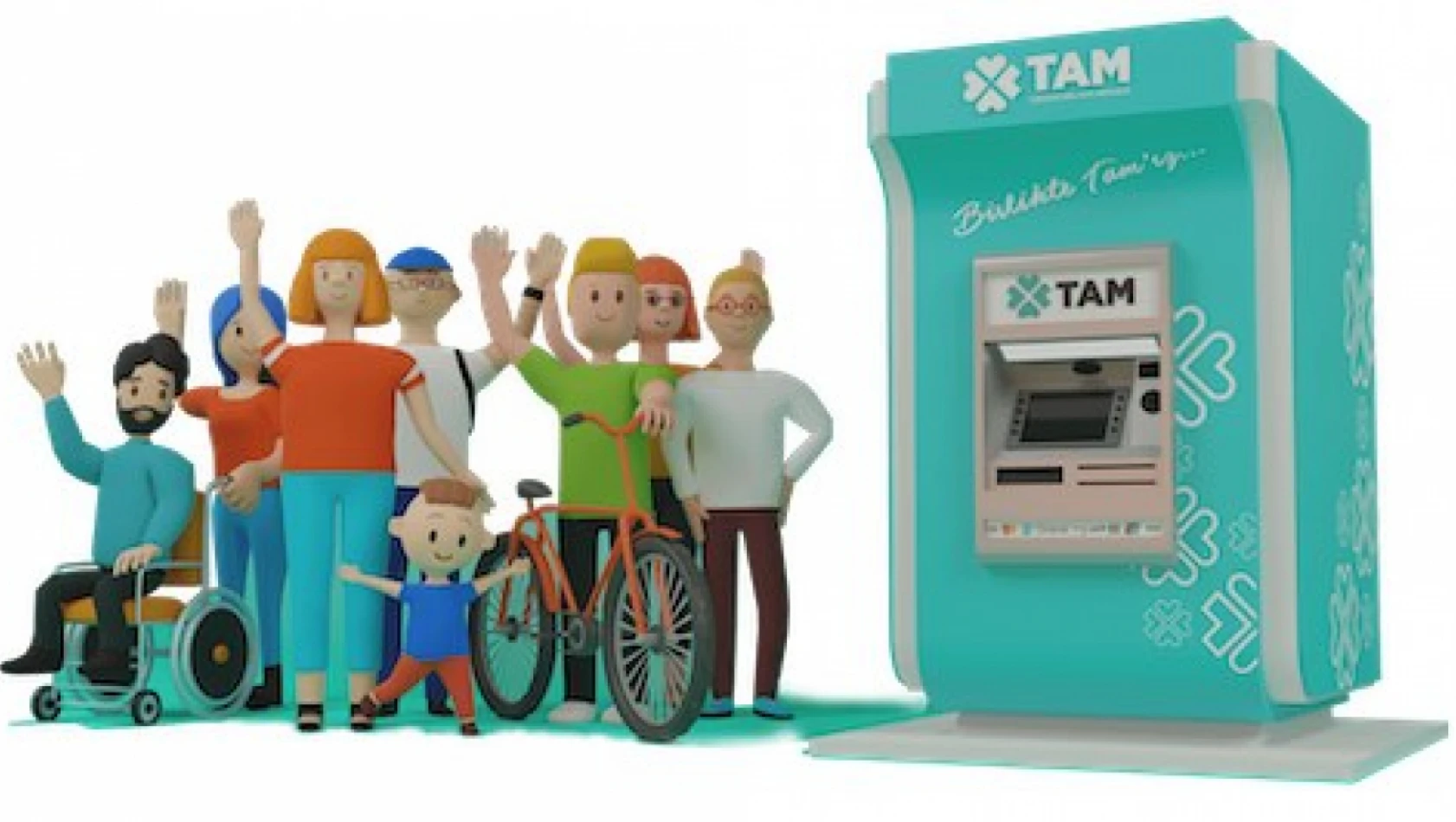 7 kamu bankasının hizmeti tek ATM'de buluştu