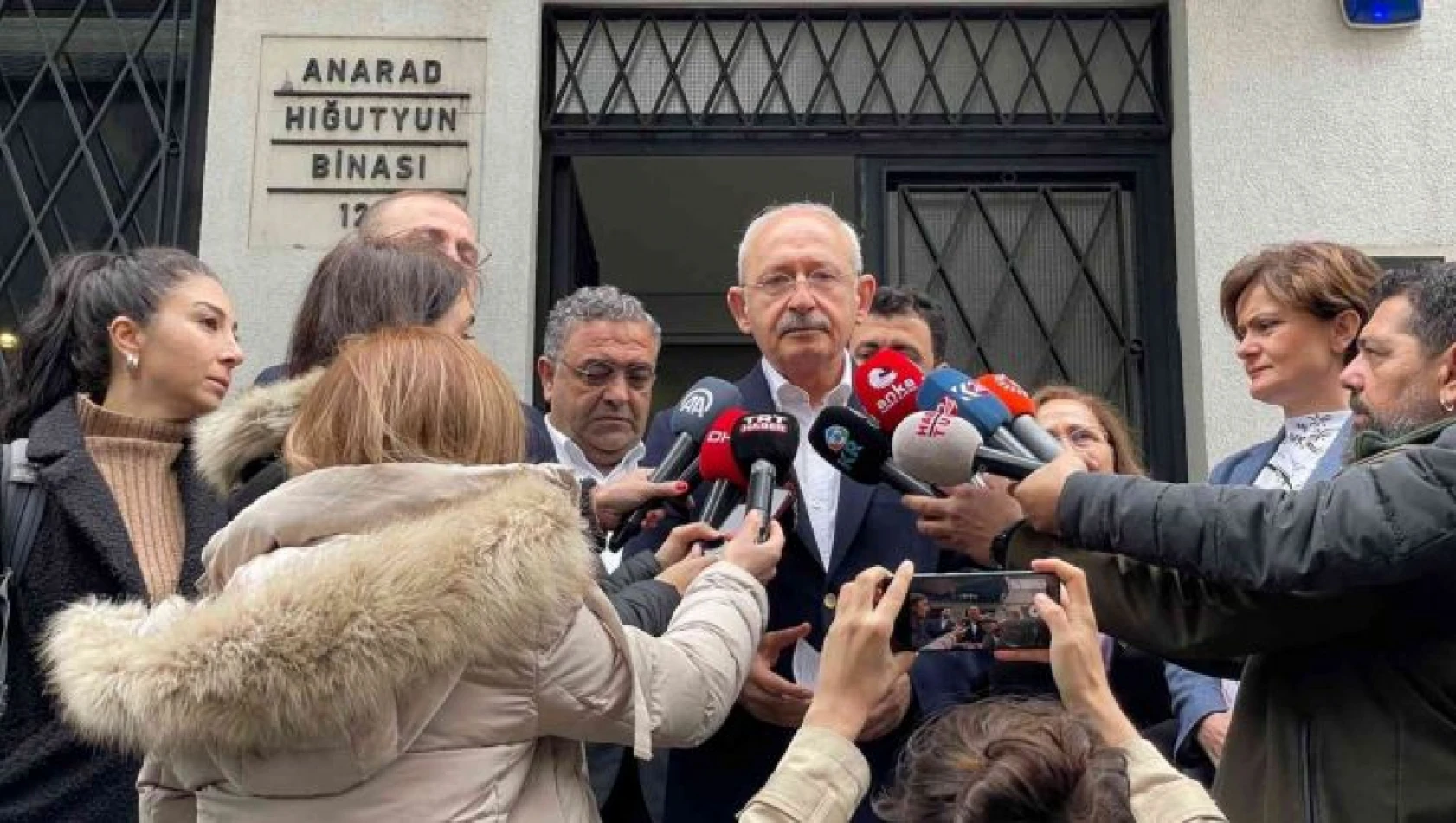 CHP Genel Başkanı Kılıçdaroğlu, Hrant Dink Vakfı'nı ziyaret etti