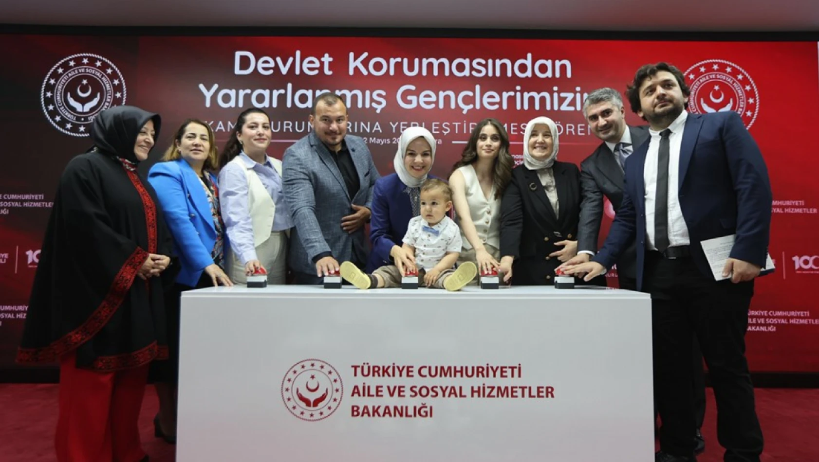 Devlet korumasından yararlanan 600 gencin ataması yapıldı