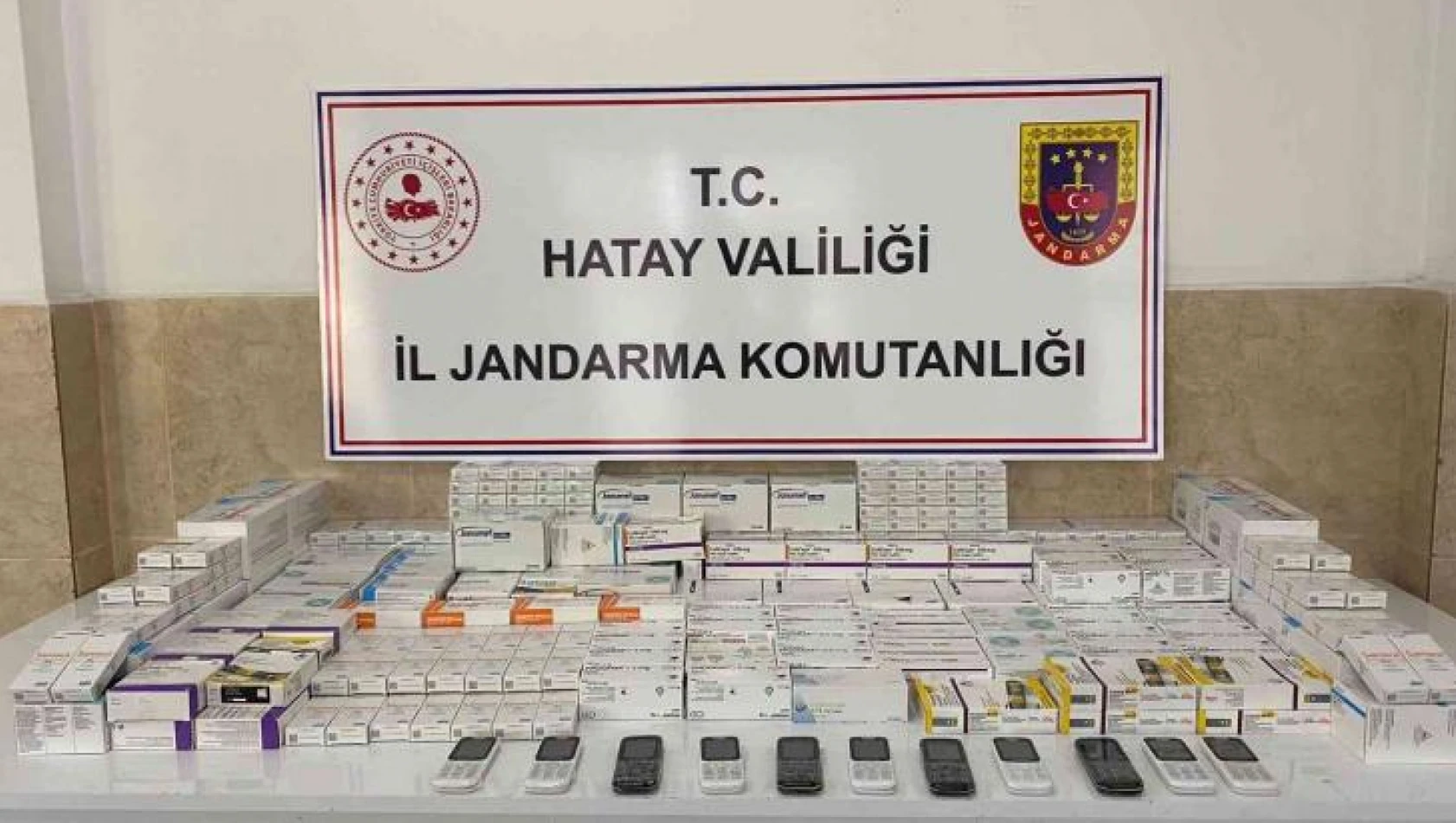 Hatay'da 3,5 milyon liralık kaçak ilaç ele geçirildi