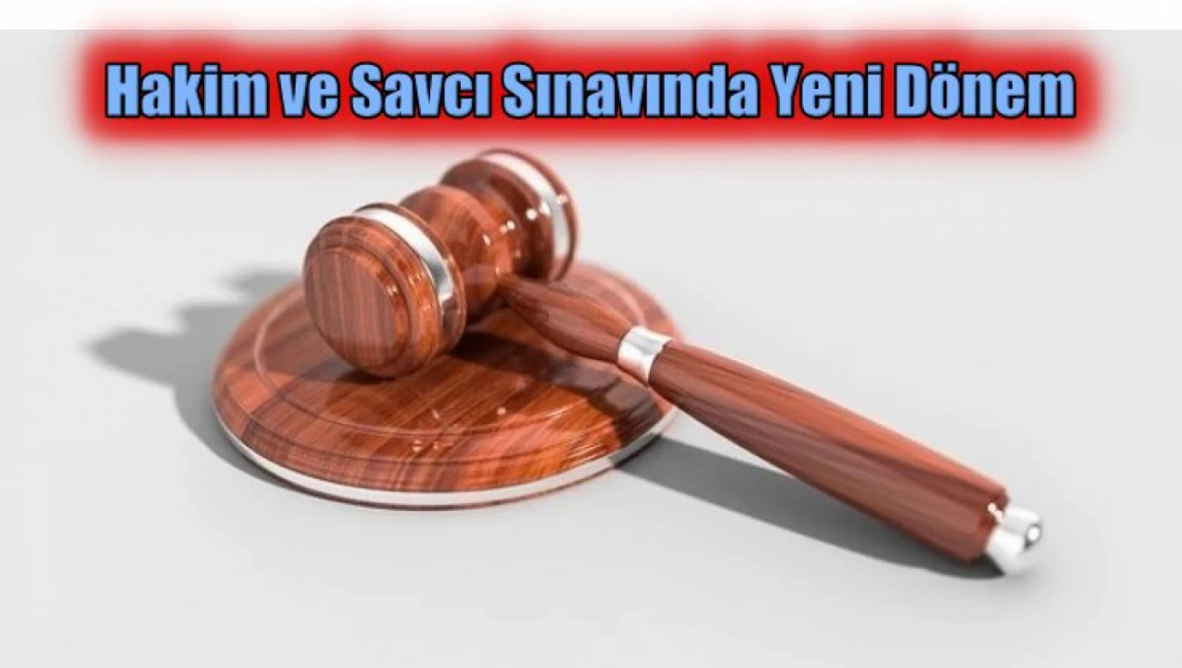 Hukuk mesleklerine giriş sınavında yeni dönem