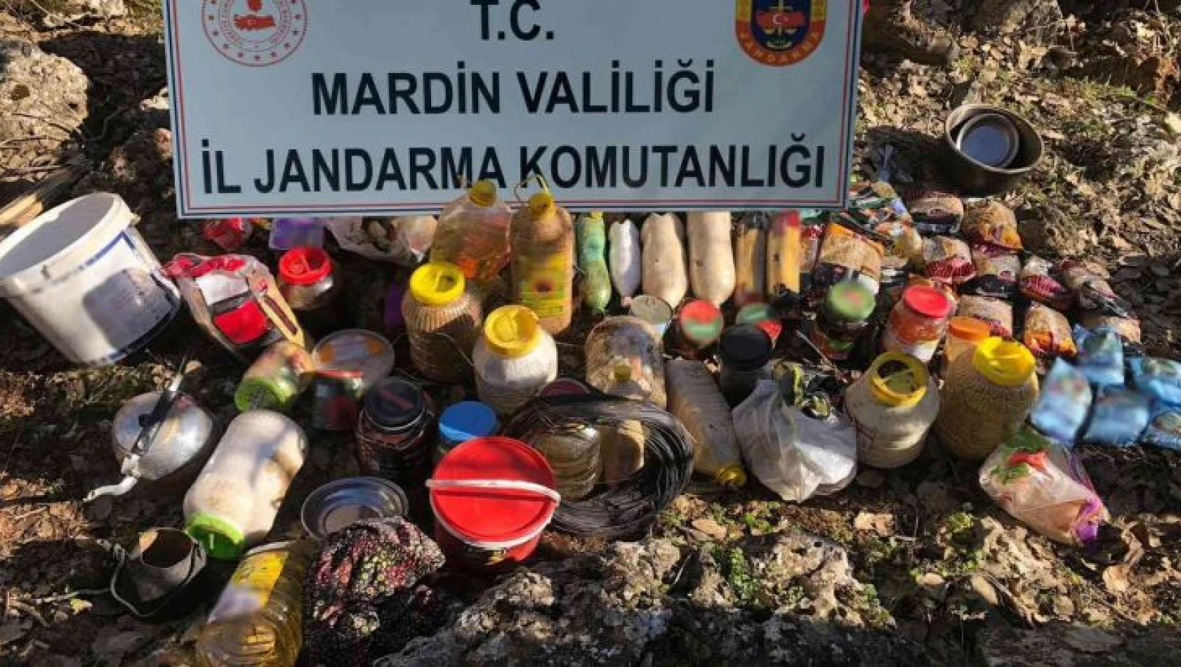 Jandarma Genel Komutanlığı duyurdu: Mardin ve 2 ilde çok sayıda mühimmat ele geçirildi