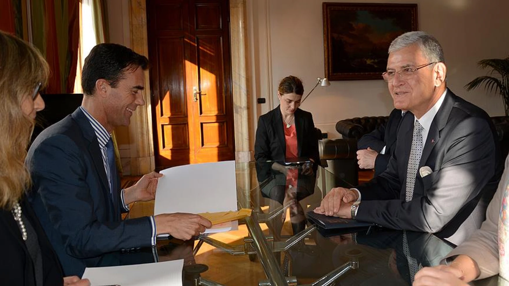 AB Bakanı ve Başmüzakereci Bozkır, İtalya'da
