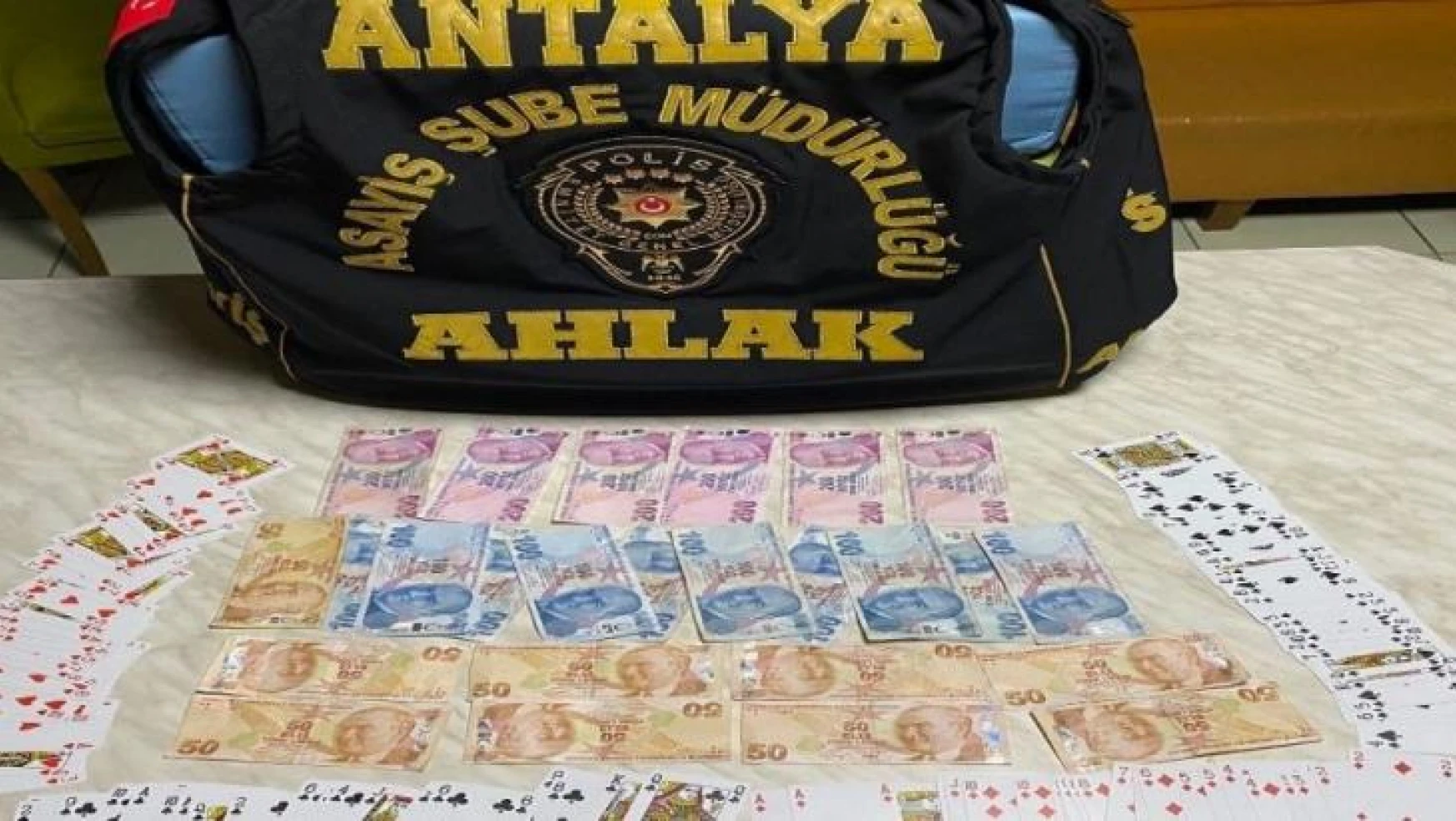 Antalya'da kumar operasyonu