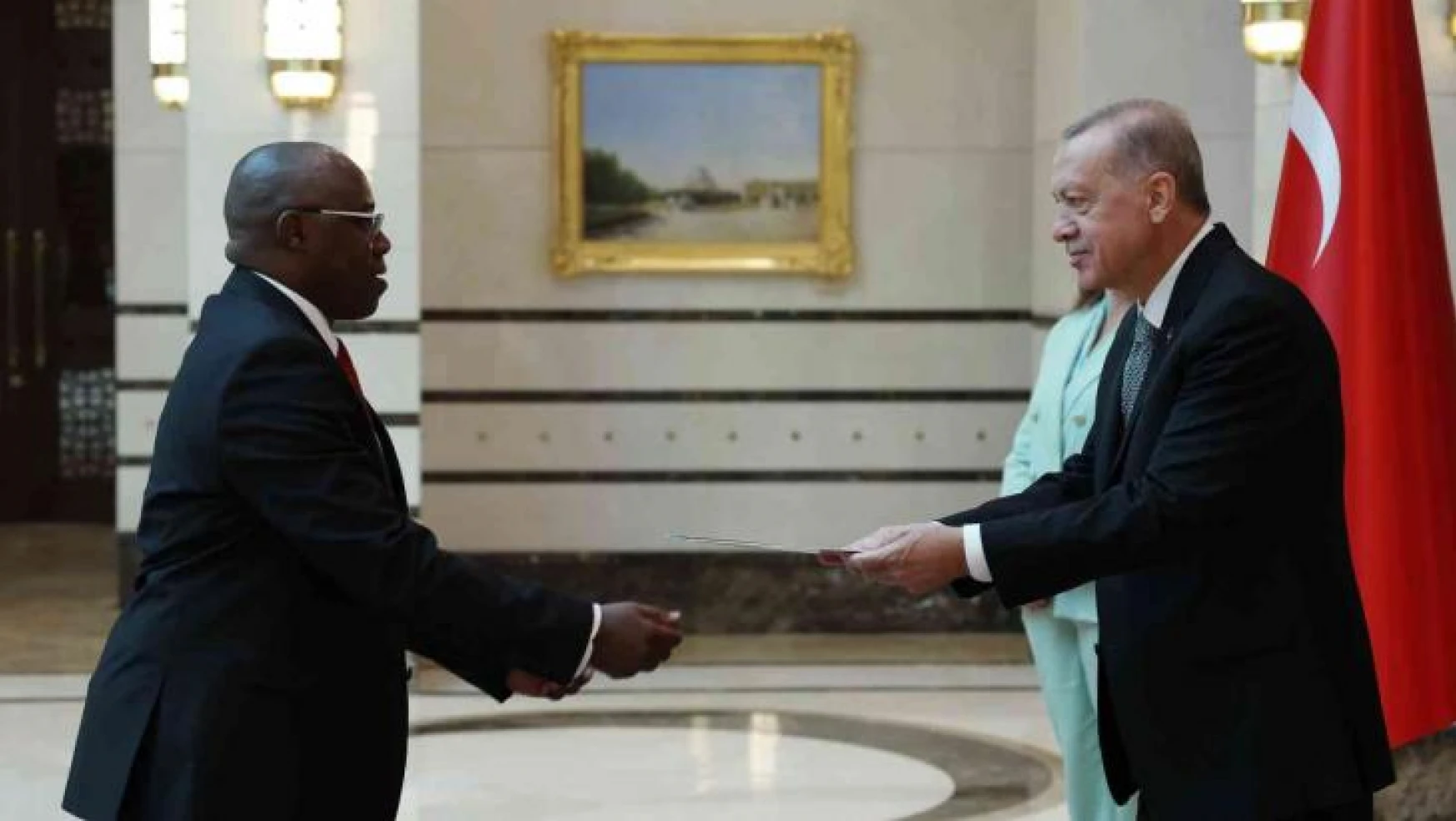 Cumhurbaşkanı Erdoğan, Kenya Büyükelçisi Boiyo'yu kabul etti