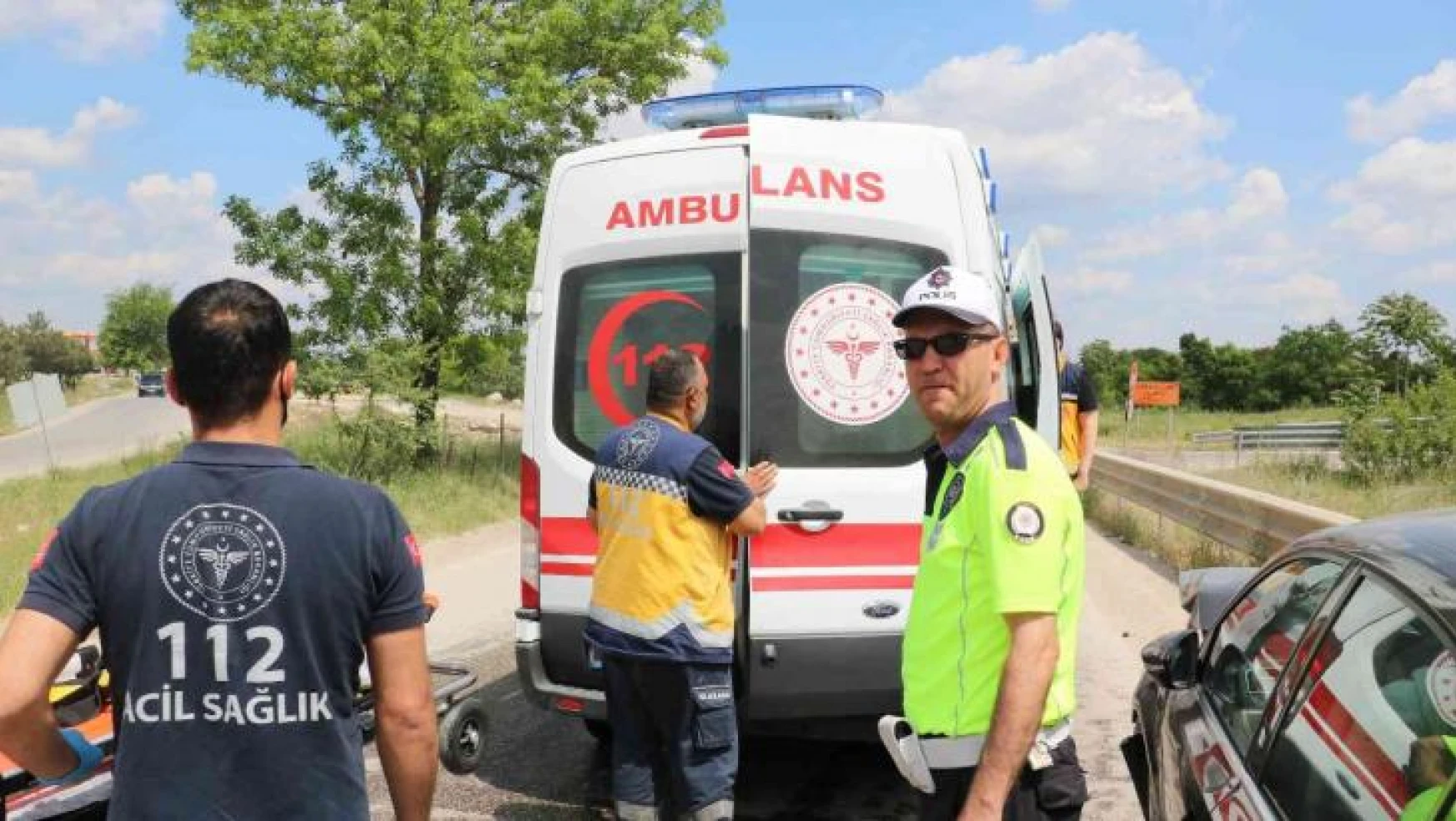Edirne'de kaza: 2 yaralı