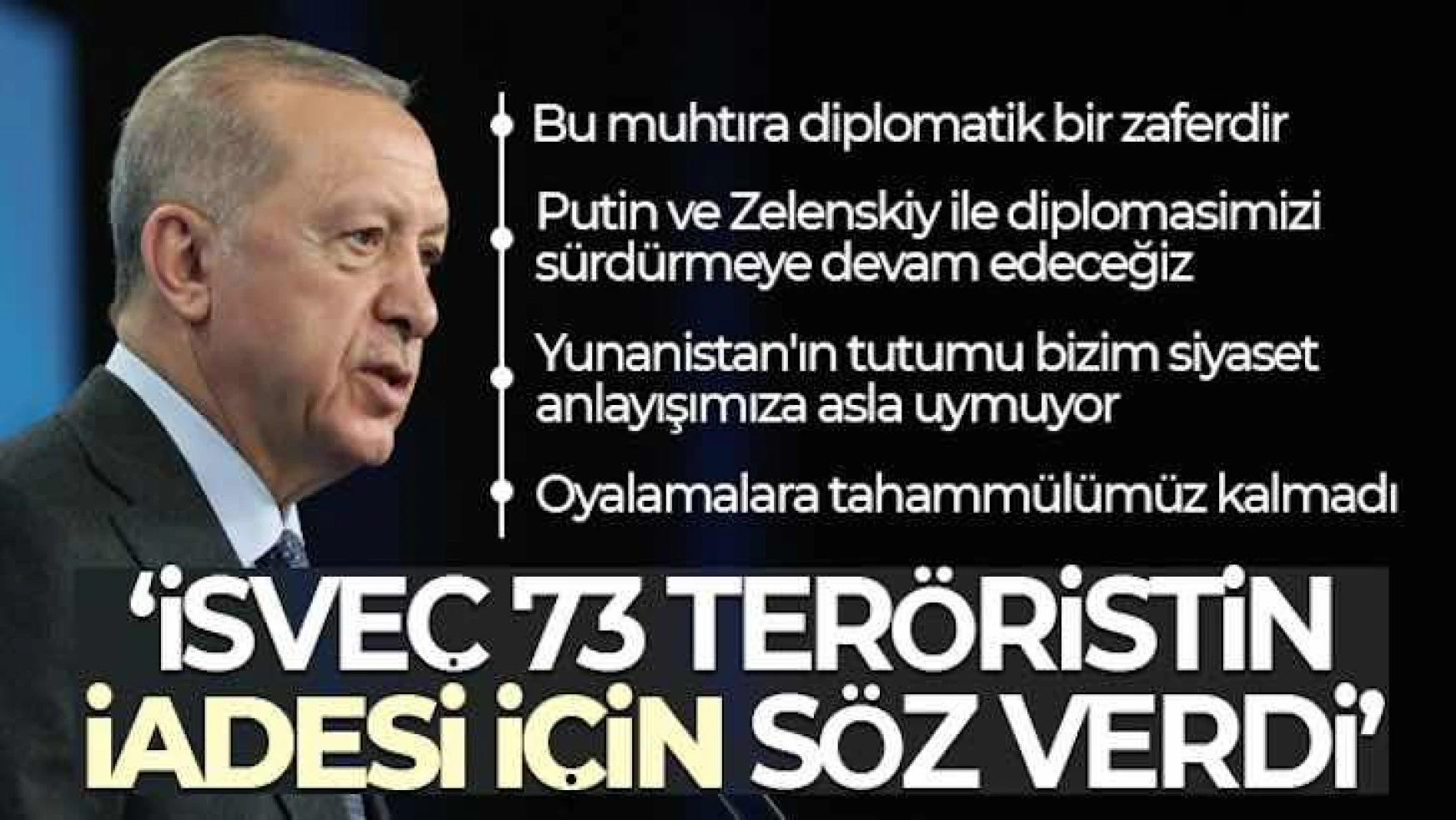 Erdoğan'dan NATO zirvesi sonrası dünyaya çarpıcı mesajlar