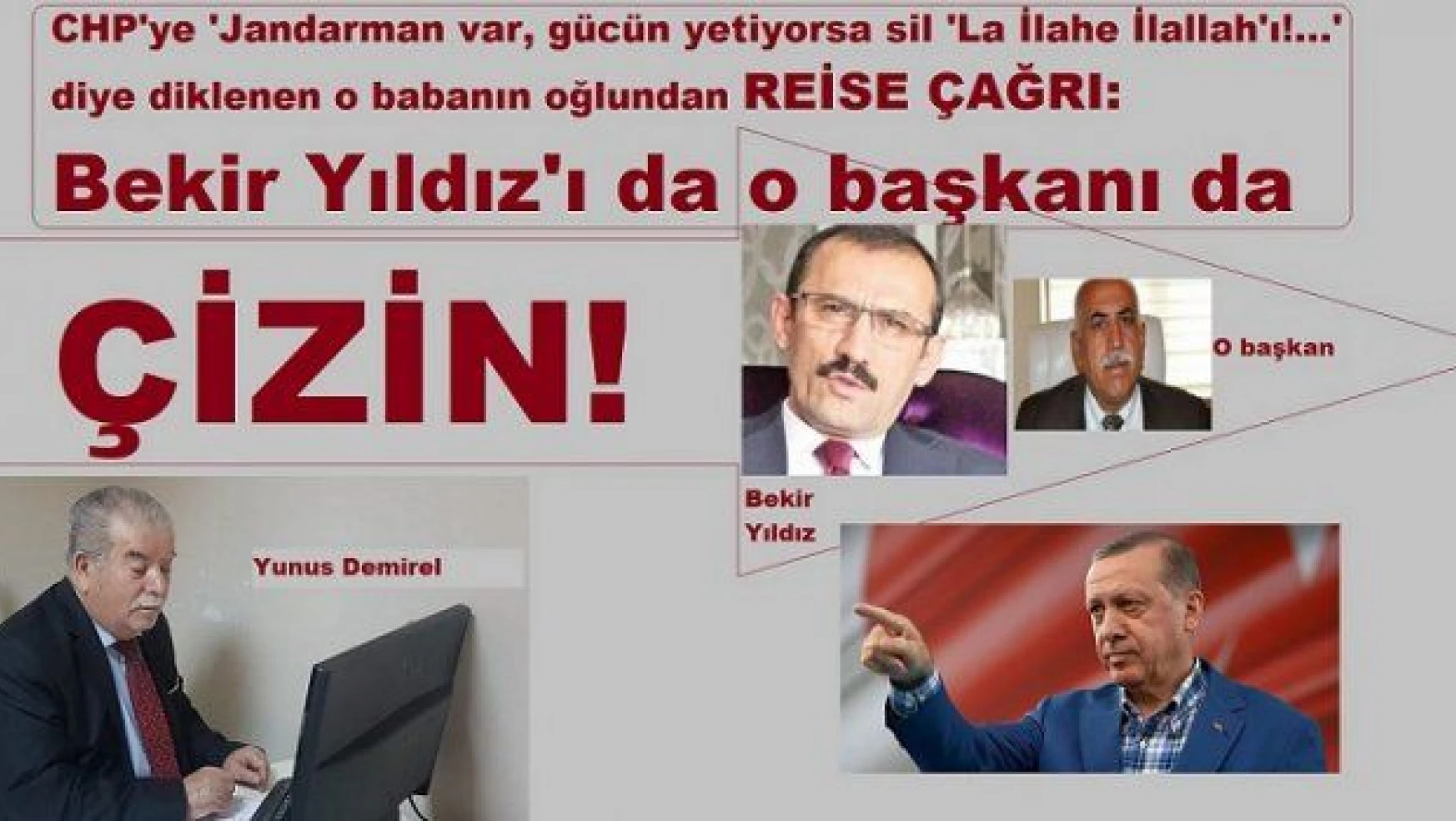 Erdoğan'a şok mektup: 'Bekir Yıldız'ı da o başkanı da o üyeleri de çizin!'