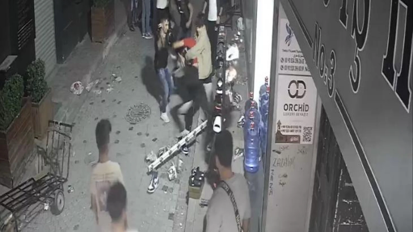 İstanbul'da yumruklu kavga