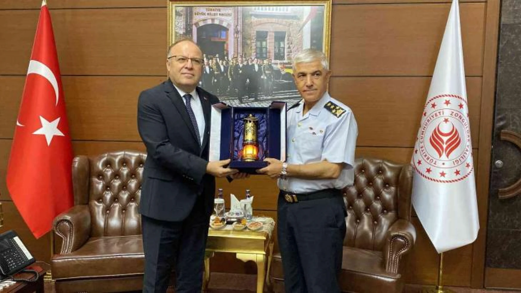 Jandarma Genel Komutanı Orgeneral Çetin Zonguldak'ta