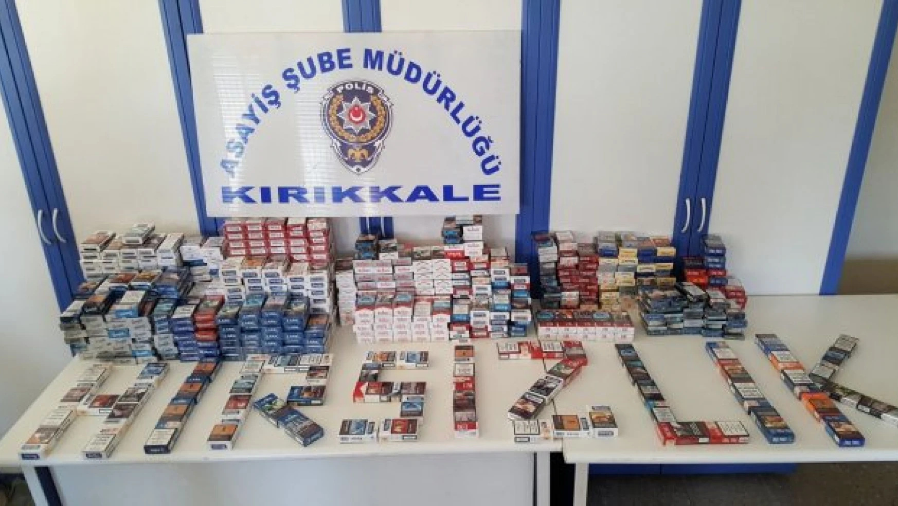 Kırıkkale'de büfeden sigara çalan hırsız yakalandı