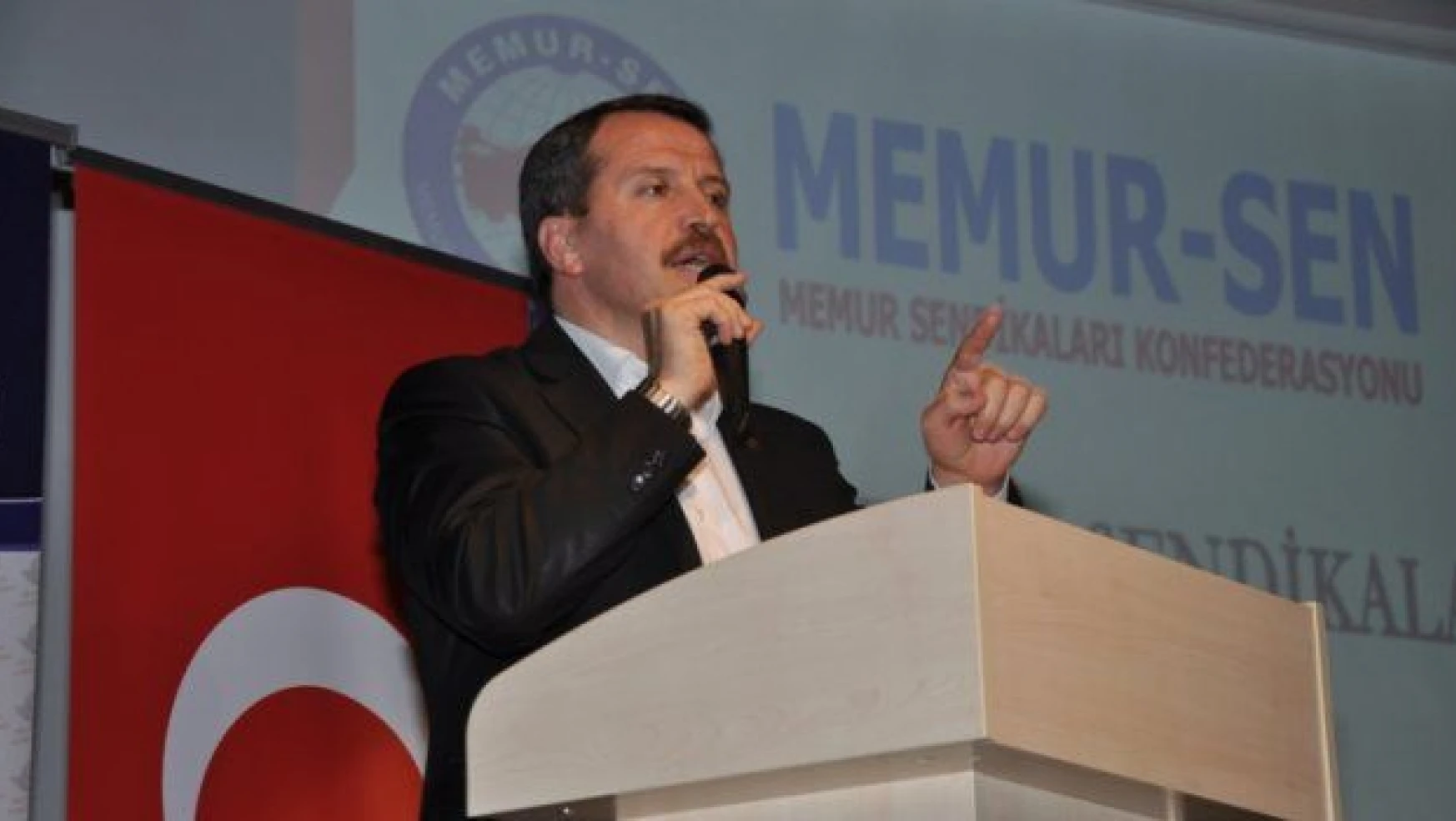 Memur-Sen Genel Başkanı Yalçın, Kırıkkale'de konuştu
