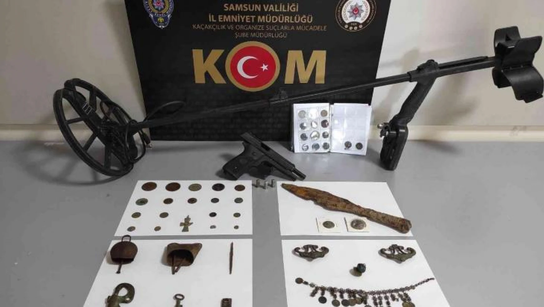 Miras Operasyonu'nda Samsun'da 3 gözaltı
