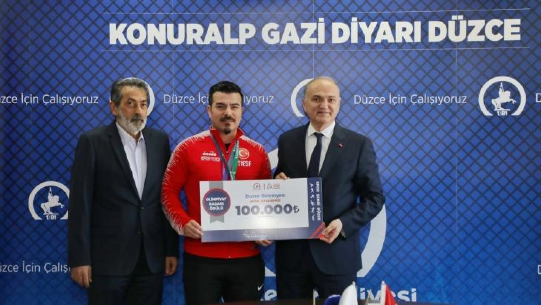 Olimpiyat şampiyonu Kıroğlu'na büyük ödül