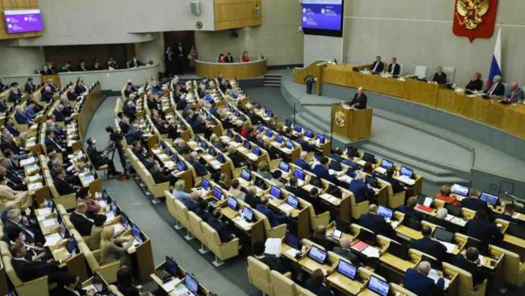Duma, Rusya'daki yabancı haber kuruluşlarının kapatılmasına izin veren yasayı onayladı