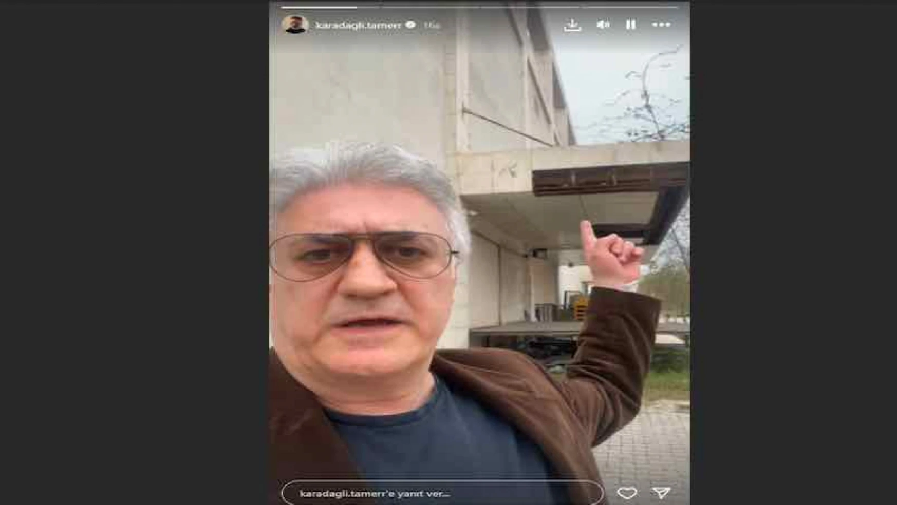 Tamer Karadağlı ters köşe: 'Rezalet, utanç kaynağı' diye belediyeyi suçladığı bina bakanlığın çıktı