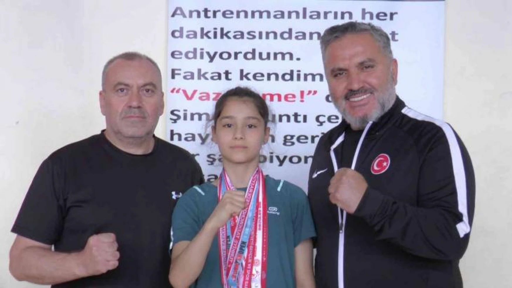 Türkiye Şampiyonu Eda'nın hedefi Dünya Şampiyonluğu