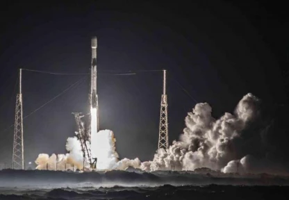 SpaceX'in Falcon 9 roketi 54 Starlink uydusunu daha yörüngeye gönderdi