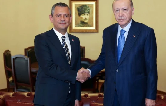 18 yıl sonra CHP Genel Merkezi'nde: Erdoğan-Özel görüşmesi 1,5 saat sürdü