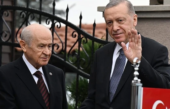Kabine değişikliği öncesinde Erdoğan ve Bahçeli'den sürpriz görüşme