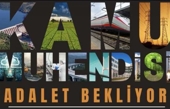 Kamu mühendisleri bıkıp usanmadan adalet bekliyor