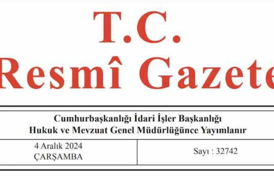 Resmi Gazete'de bugün (04.12.2024)
