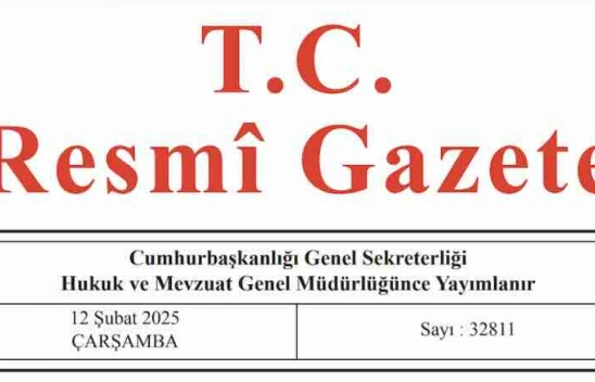 Resmi Gazete'de bugün (12.02.2025)