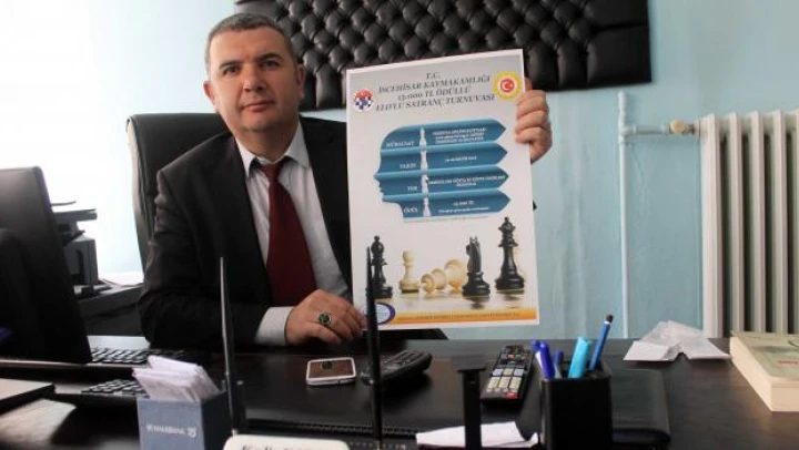 İscehisar Kaymakamlığı satranç turnuvası