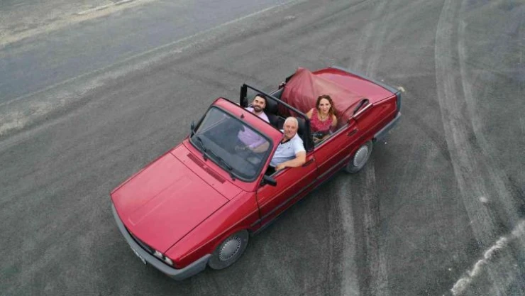 'Düğün Dernek' filminden esinlendi, hayalini gerçekleştirdi