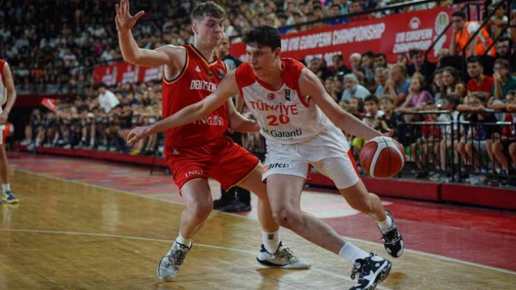 18 Yaş Altı Erkek Basketbol Milli Takımı, Almanya'yı mağlup etti
