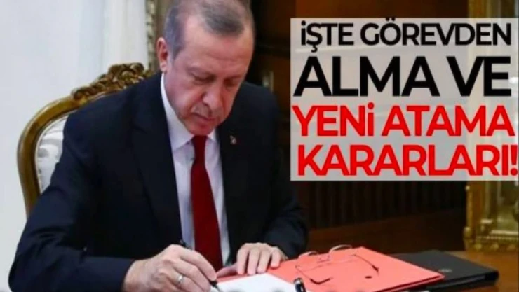 23 Şubat 2024 tarihli atama ve görevden alma kararları