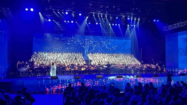 28. Müzik Gecesi'nde tüm şarkılar iklim için söylendi