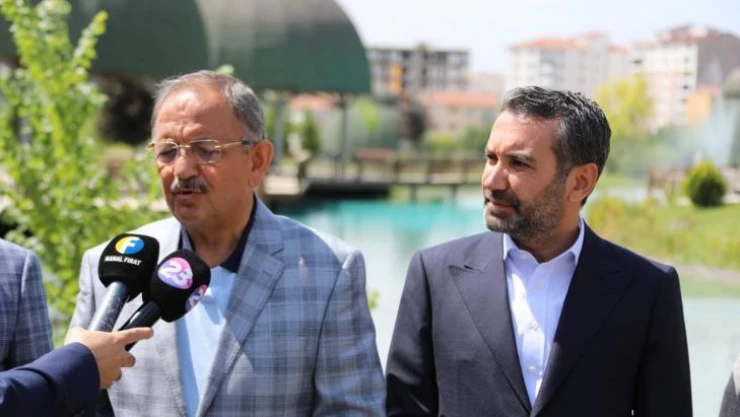 AK Parti Genel Başkan Yardımcısı Özhaseki: ''Başkan Şahin Şerifoğulları, büyük bir gayretle birçok projenin içerisinde koşuyor'