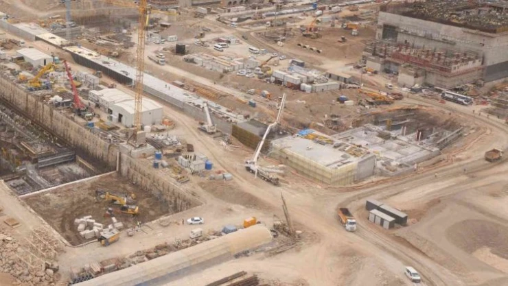 Akkuyu NGS'nin kıyı tesislerinin inşasında bir aşama daha tamamlandı