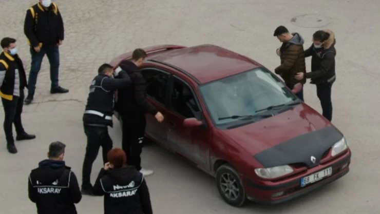 Aksaray'da KOM, NSM ve Asayiş ekipleri okul önlerinde kuş uçurmuyor