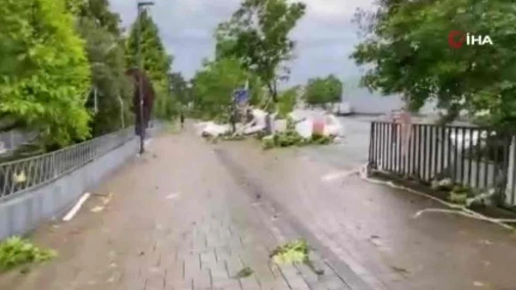 Almanya'daki hortum felaketinde 1 kişi öldü