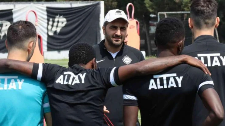 Altay'da Trabzonspor maçı hazırlıkları sürüyor