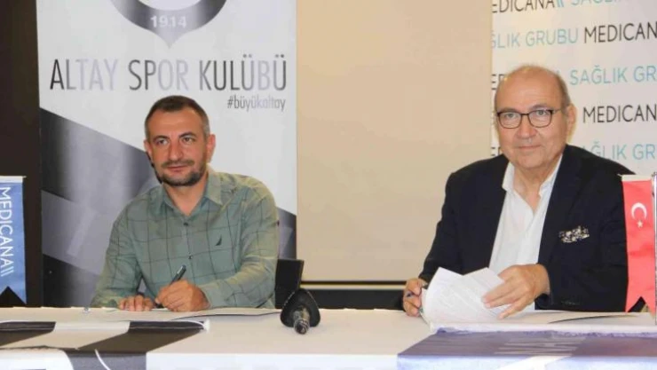 Altay'ın sağlık sponsoru Medicana