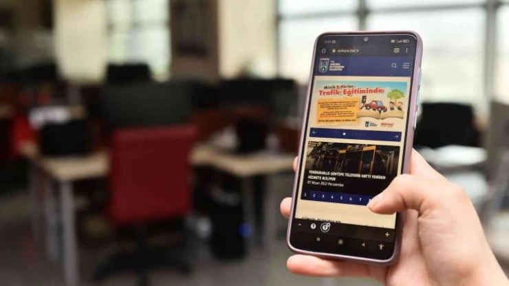 Ankara Büyükşehir Belediyesi'nin web sitesi yenilendi