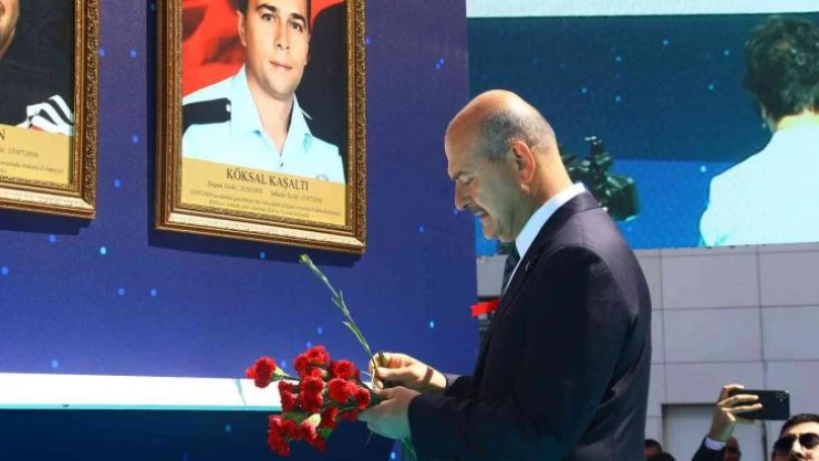Ankara İl Emniyet Müdürlüğü 15 Temmuz gecesinde yitirdiği şehitleri andı