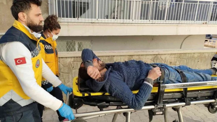 Antalya'da cami inşaatından alüminyum panel çalan şüpheli kaçamadı