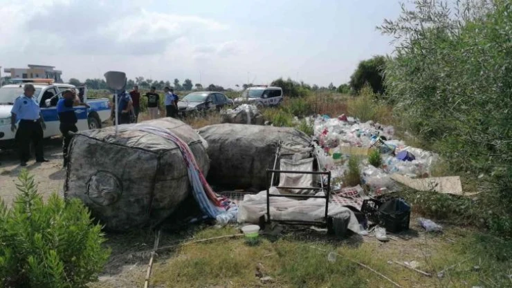 Antalya'da hurdacılara polis ve zabıtadan baskın