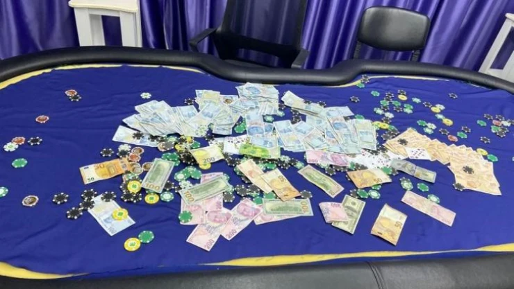 Antalya'da kumar oynayan 140 şahsa 254 bin TL ceza
