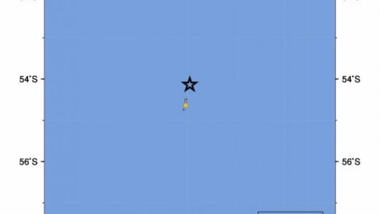 Avustralya'nın Macquarie Adası açıklarında 6.9 büyüklüğünde deprem