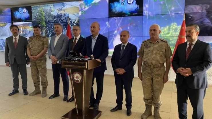 Bakan Soylu açıkladı: Diyarbakır merkezli 10 ilde 'Kökünü Kurutma Operasyonu'