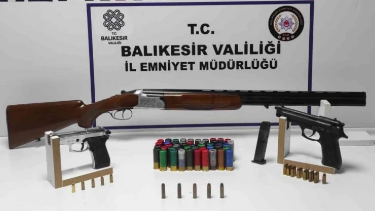 Balıkesir'de polisten 277 şahsa 'Huzur' operasyonu