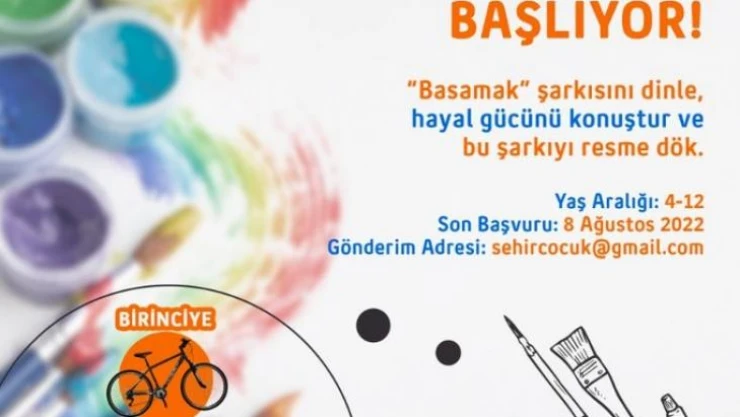 Basamak resim yarışması başlıyor