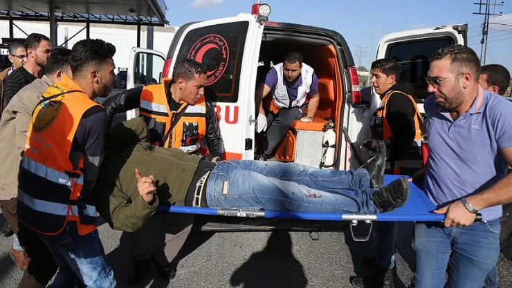 Batı Şeria'da gösteri yapan 8 Filistinli yaralandı