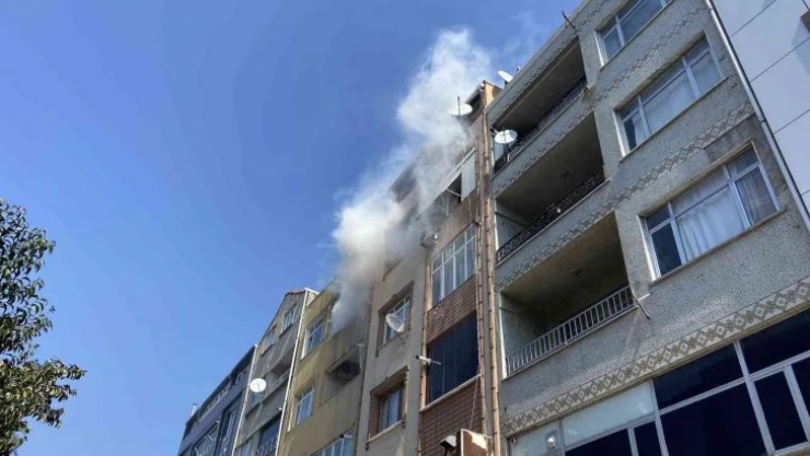 Bayrampaşa'da korkutan yangın